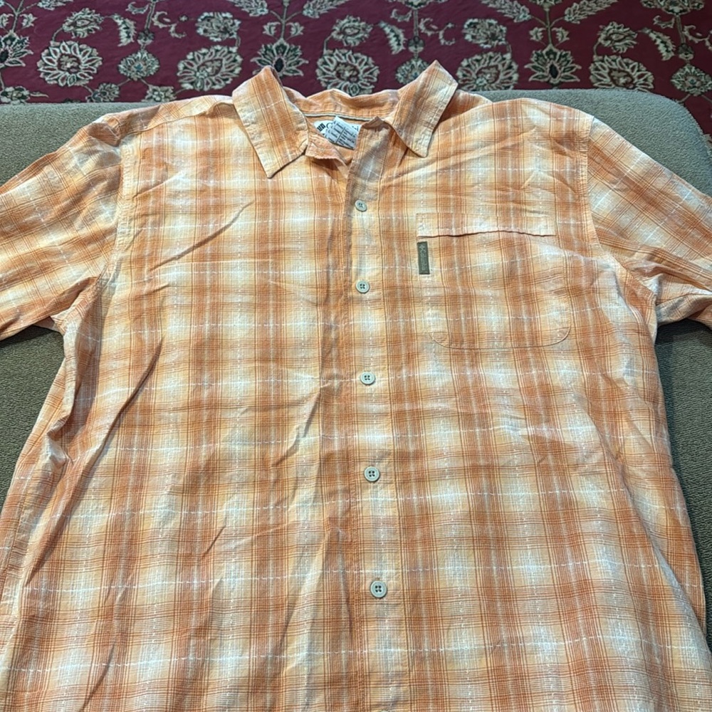 Columbia Men's Sportswear Short Sleeve Shirt Size Large (TD)